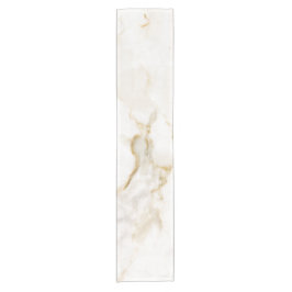 Caminho De Mesa Pequeno Padrão de Mármore com Efeito Ouro Moderno