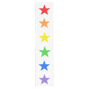 Caminho De Mesa Pequeno Padrão de Starry Colorido Moderno
