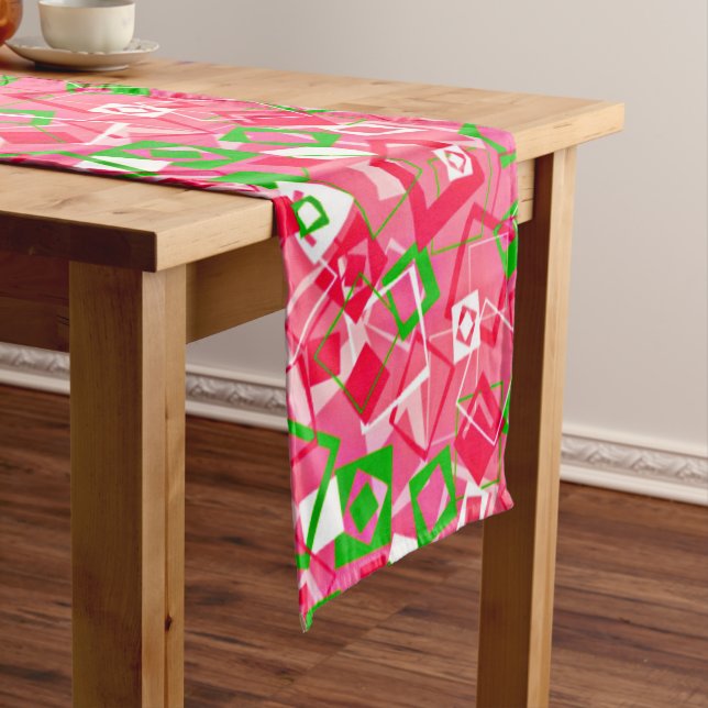 Caminho De Mesa Pequeno Padrão dos quadrados retrorreflectores (No Local)