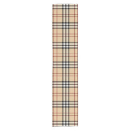 Caminho De Mesa Pequeno Padrão Escocês Tartan    