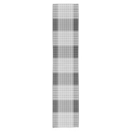 Caminho De Mesa Pequeno Padrão Preto e Branco