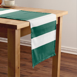 Caminho De Mesa Pequeno Padrão Verde Moderno