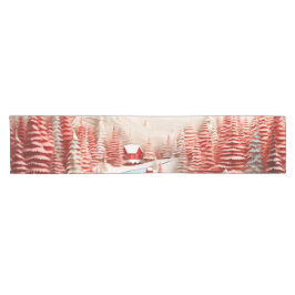 Caminho De Mesa Pequeno Paisagem Escandinava 3D