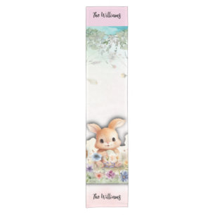 Caminho De Mesa Pequeno Pano para Mesa de Brunch de Páscoa Personalizado