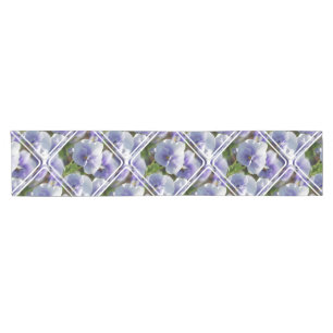 Caminho De Mesa Pequeno Pansies Pastel