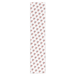 Caminho De Mesa Pequeno Papais noeis Snowbird Flamingo