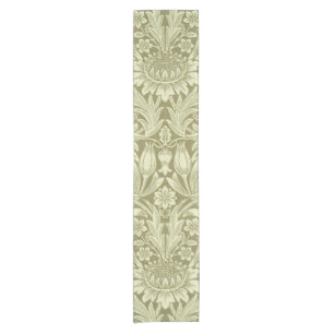 Caminho De Mesa Pequeno Papel de Parede Girassol de William Morris em Oliv