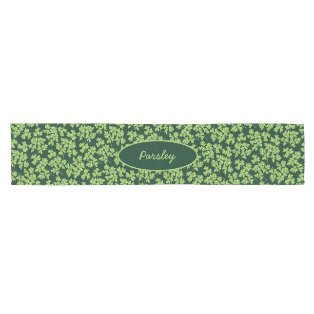 Caminho De Mesa Pequeno Parsley Pattern (Horizontal)