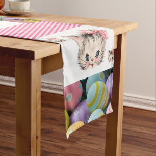 Caminho De Mesa Pequeno Páscoa do corredor do Tablecloth