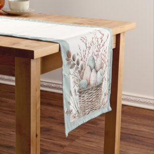 Caminho De Mesa Pequeno Pastel Bloom Páscoa Basket Brunch