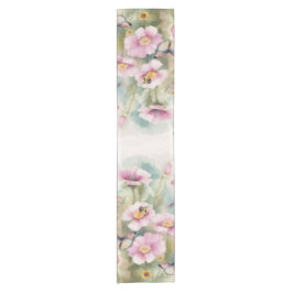 Caminho De Mesa Pequeno Pastel floral