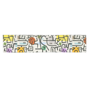 Caminho De Mesa Pequeno Paul Klee Rich Harbor Abstrato Expressionismo