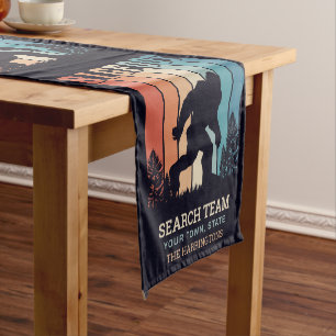 Caminho De Mesa Pequeno Pé-Grande de Texto Personalizado
