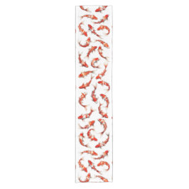 Caminho De Mesa Pequeno Peixe de sorte flutuante, koi japonês aquarela