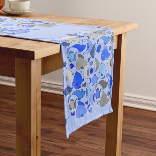 Caminho De Mesa Pequeno Peixe-prata (No Local)