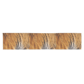 Caminho De Mesa Pequeno Pele de Tigre Faux Grande Corredora de Mesas com t