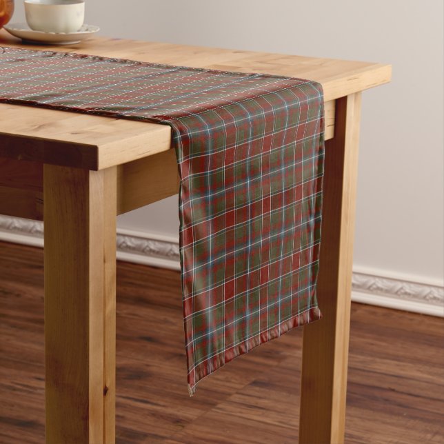 Caminho De Mesa Pequeno Perthshire Scotland District Weathered Tartan (No Local)