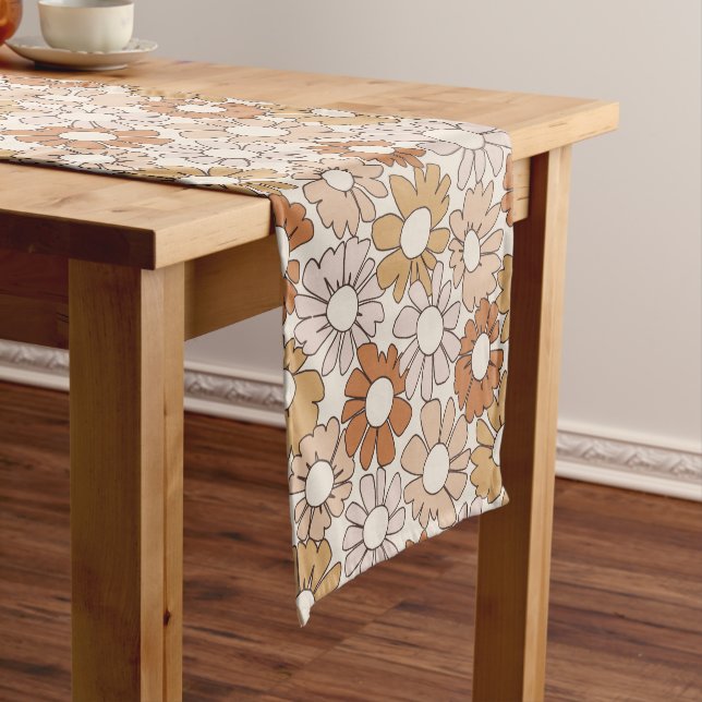 Caminho De Mesa Pequeno Pétala Jubileu Terra Boho (No Local)