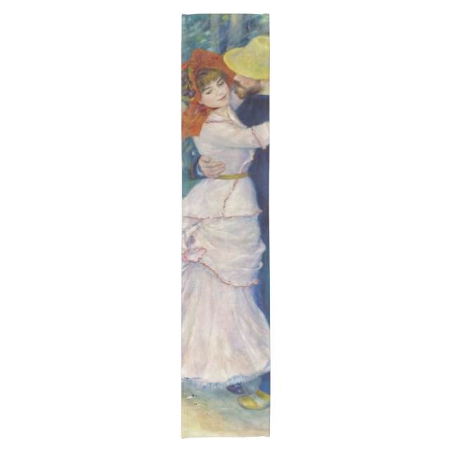 Caminho De Mesa Pequeno Pierre-Auguste Renoir - Dança em Bougal (Frente)