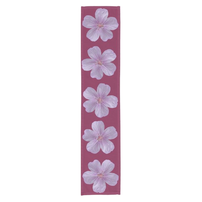 Caminho De Mesa Pequeno Pineywoods Geranium nº 1 (Frente)