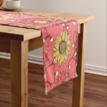 Caminho De Mesa Pequeno Pink Sunflowers Christmas<br><div class="desc">Pink Sunflowers Christmas Short Table Runner
A lovely Christmas gift, featuring a fun design of sunflowers in pink and yellow tones, intertwined with lights, perfect for garden and nature lovers.</div>