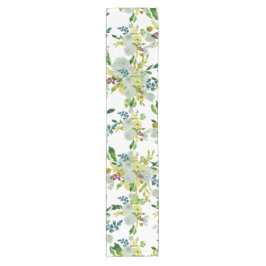 Caminho De Mesa Pequeno PixDezines floral/aquarela/ranunculus