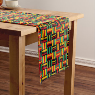 Caminho De Mesa Pequeno Preto vermelho do verde amarelo do orgulho