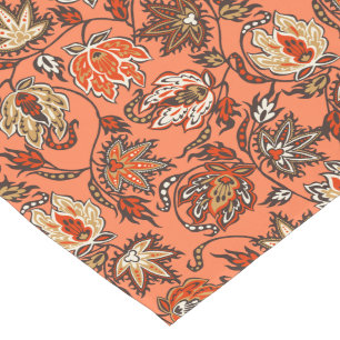Caminho De Mesa Pequeno Protea Batik Hawaiian Tropical Floral