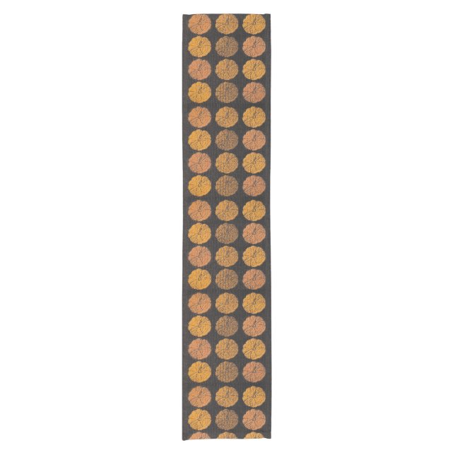 Caminho De Mesa Pequeno Pumpkin Pattern (Frente)