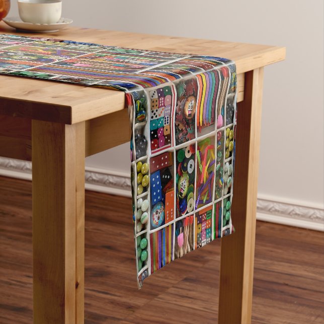 Caminho De Mesa Pequeno Quebra-cabeça Mesa (No Local)