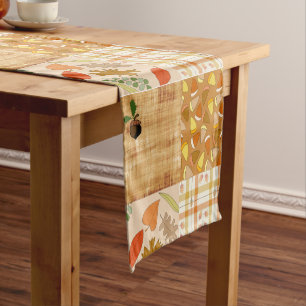 Caminho De Mesa Pequeno Queda 4 cantos 1Design