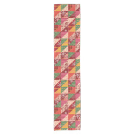 Caminho De Mesa Pequeno Quilt de Natal