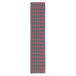 Caminho De Mesa Pequeno Red Rose Blue Black Plaid Tartan Table Runner