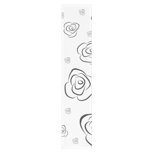 Caminho De Mesa Pequeno Rosas (Frente)