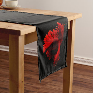 Caminho De Mesa Pequeno Ruby Red Siamese Fighting Fish