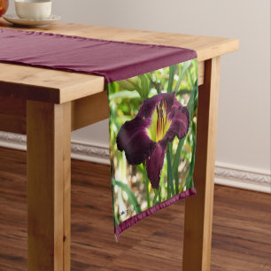 Caminho De Mesa Pequeno Runner de Mesa de Lily Roxo