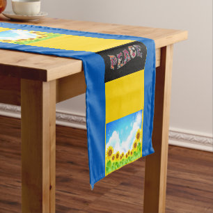 Caminho De Mesa Pequeno Runner de Mesa de Paz