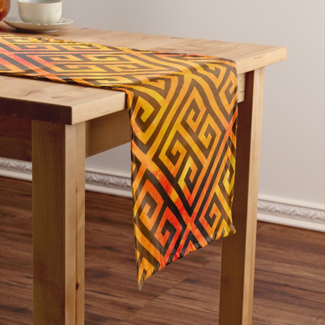 Caminho De Mesa Pequeno Sangria Dourada Talosiana (No Local)