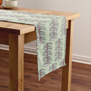 Caminho De Mesa Pequeno Sardinhas frescas