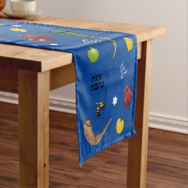 Caminho De Mesa Pequeno Shanah Tovah Holiday Mesa Runner