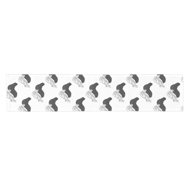 Caminho De Mesa Pequeno Silhouette Camel manual (Horizontal)