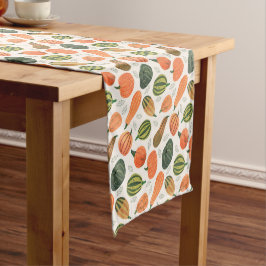 Caminho De Mesa Pequeno Sistema de abóbora de ação de graças, impressão