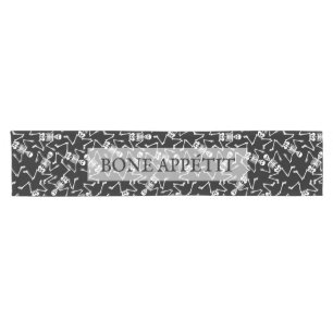 Caminho De Mesa Pequeno Skeletons BONE APPÉTIT