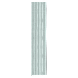 Caminho De Mesa Pequeno Soft Stylish Duck Egg Blue Striped Cottage