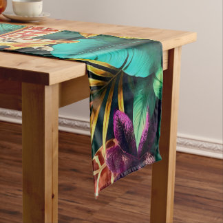 Caminho De Mesa Pequeno Sonho de Girafa na Selva Padrão de Superfície Perf