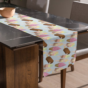 Caminho De Mesa Pequeno Sorvete derretido