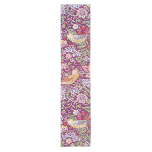 Caminho De Mesa Pequeno Strawberry Thef Red, William Morris