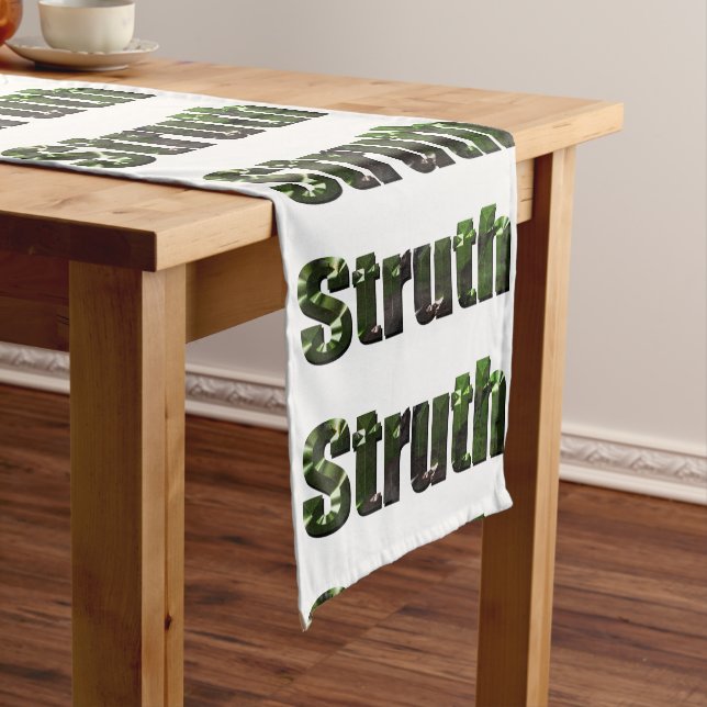 Caminho De Mesa Pequeno Struth! Aussie Slang Word, (No Local)