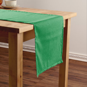 Caminho De Mesa Pequeno Superfície verde texturizada com padrão espiral