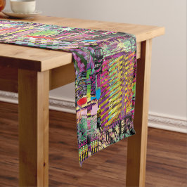 Caminho De Mesa Pequeno Table Runner – Urban Fractals
